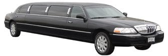 10 Passenger Black Stretch Limousine