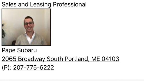 Give Rob a call!