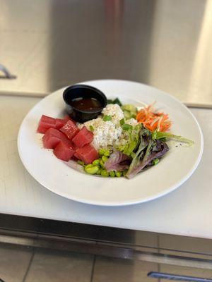 Ahi Tuna Poke Bowl