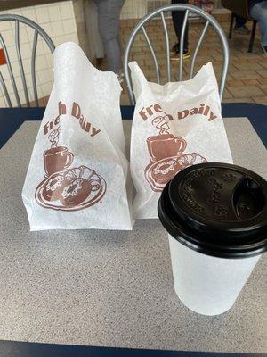 Donuts & Coffee to go!