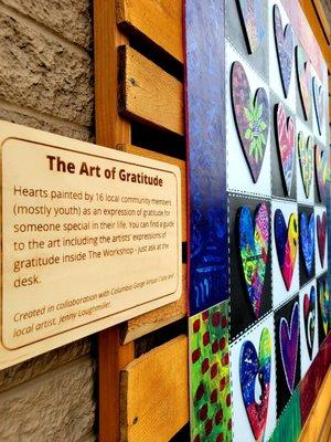 Gratitude wall