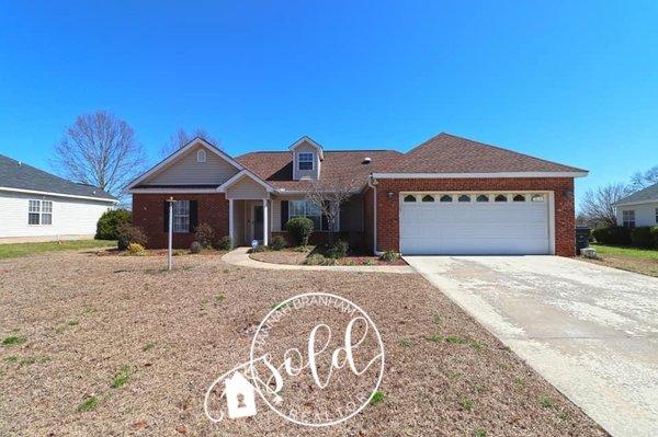 SOLD! 621 Sark Dr Warner Robins, GA