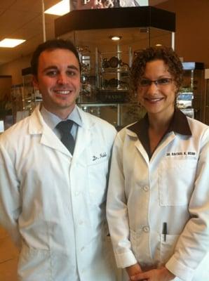 Boca Raton optometrists Dr. Jonathan T. Nebb, O.D. & Dr. Rachel Kain Nebb, O.D.