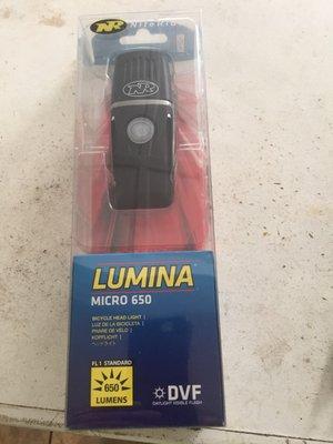 Leo Amar, account manager for NiteRider USA, replaced my old light with this new one!