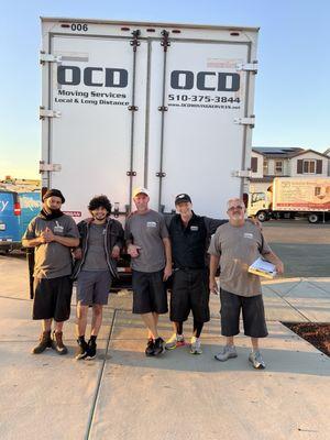 Super Awesome OCD Crew. These guys are the BEST!