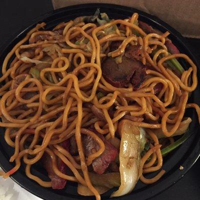 Pork lo mein.  Would get again.