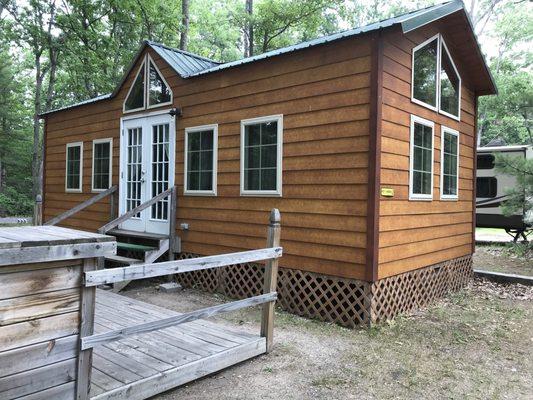 Our nice deluxe cabin