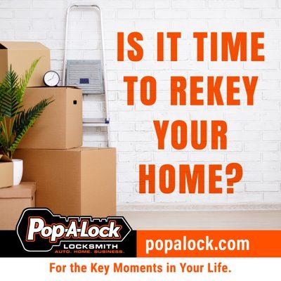 Rekey your home locks