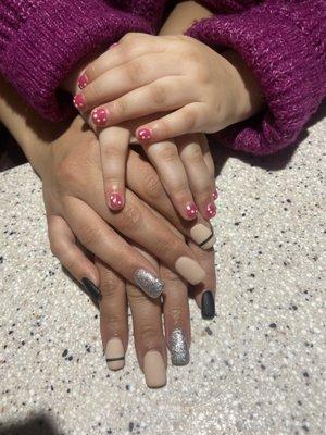 My daughter and my nails