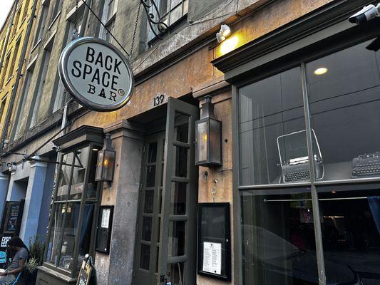 Backspace Bar Exterior