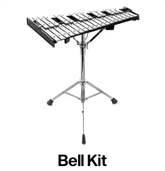 Our bell kits are perfect for budding percussionists ready to make music. They include a bell set, drum pad, sticks and mallets.