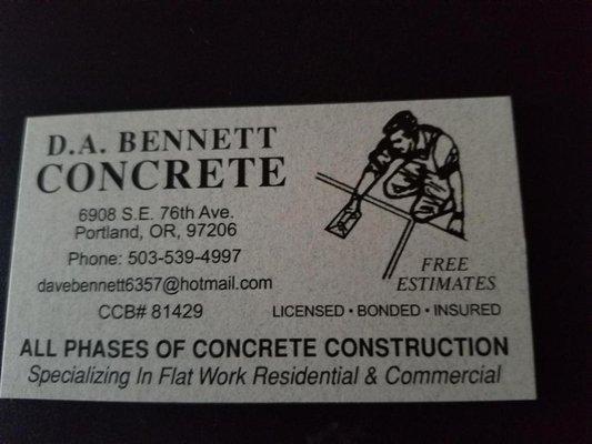 Concrete Contractors