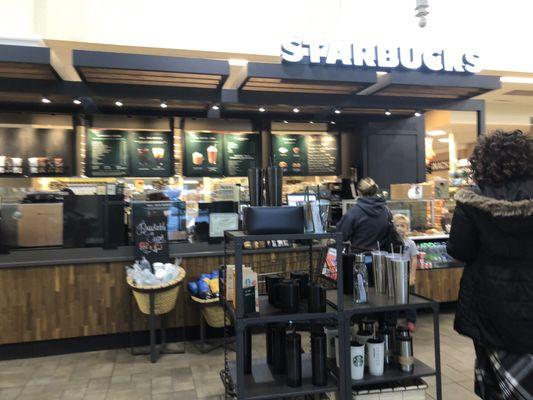 Starbucks inside