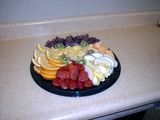 Fruit Trays, made to order.