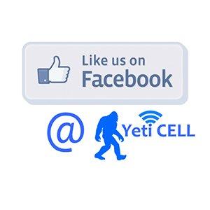 Like us of Facebook @yeticell