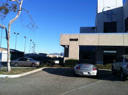 CRC Building and Parking lot