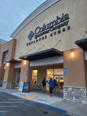 Columbia Sportswear Company Employee Store