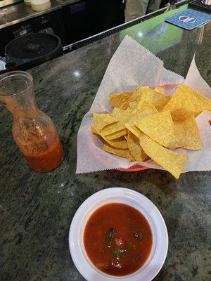 Chips and salsa