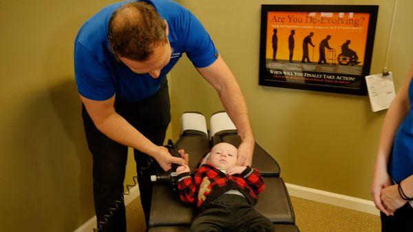 Pediatric Chiropractic care can help with ear infections and overall health of your child.