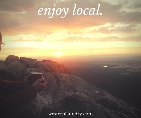 One of the reasons we love being local.