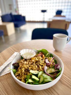 Curried Cauliflower Bowl