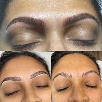 Eyebrow specialist on staff.