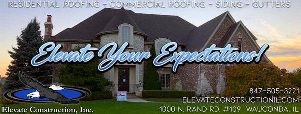 Call for your contact- free inspection or estimate.