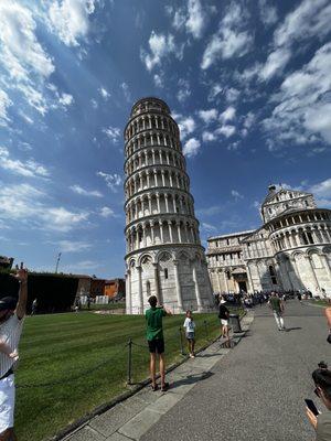 Leaning tower of Pisa