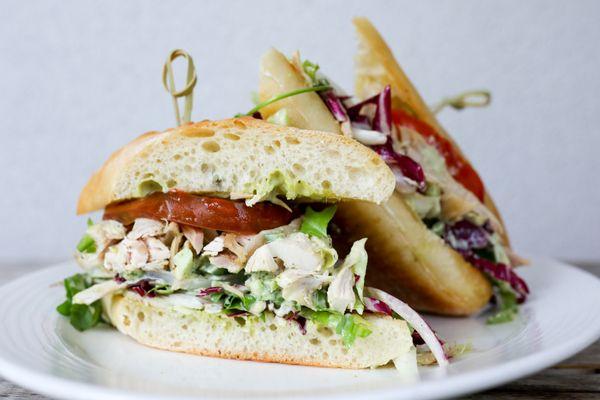 Peruvian Chicken Salad Sandwich