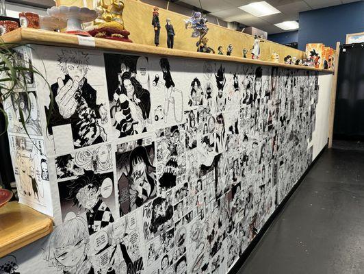 Anime wall