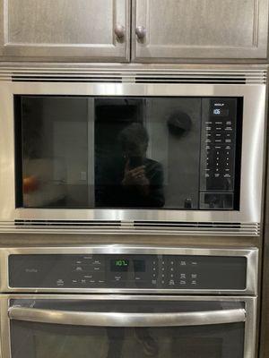 Our new Wolf microwave