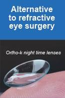 Ask about Ortho-K Nighttime Lenses! Lenses that you can sleep in and have good vision without any correction throughout the day!