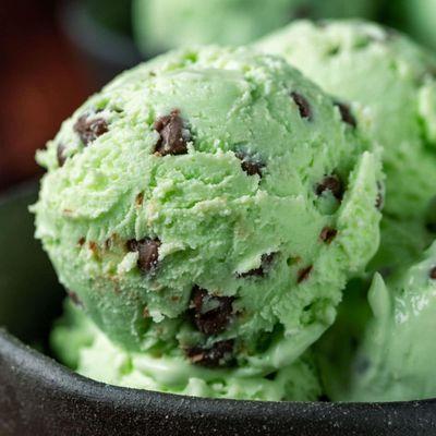 Mint Chocolate Chip Ice Cream