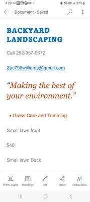 Nates Lawn Care