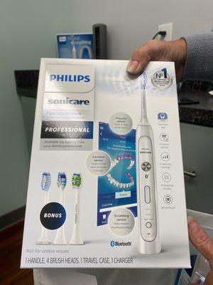 Philips Sonicare Toothbrushes for sale here. Great price!