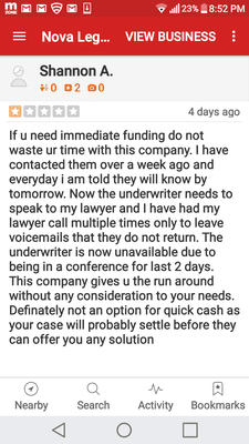 This is my original review on this company.  Please read additional review by shannona