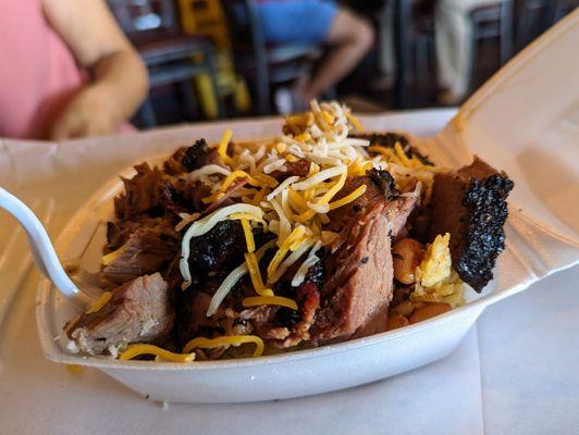 BBQ bowl with brisket