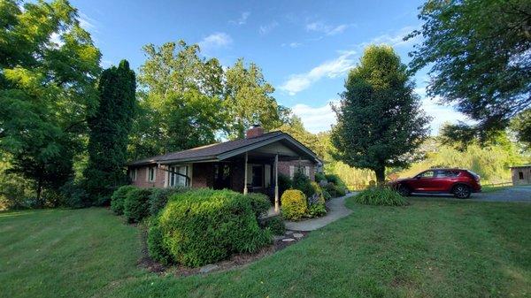 This is the vacation rental house on the property.