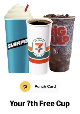 Make sure to have them scan your 7-eleven app at counter so you can enjoy a freebie