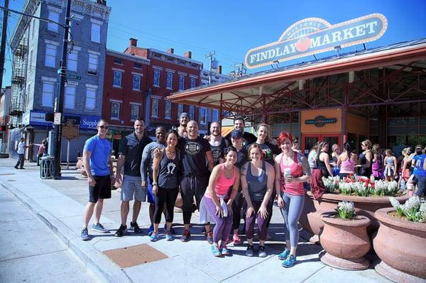 ISI-PT at Findlay Market keeping Cincinnati fit!