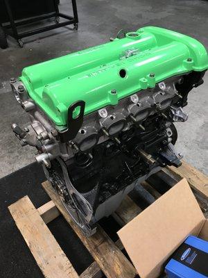 Race Winning Engines Custom Buit to Specs.  This is a 1.8l Spec Miata Racer