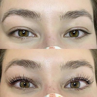 Lash lift & tint