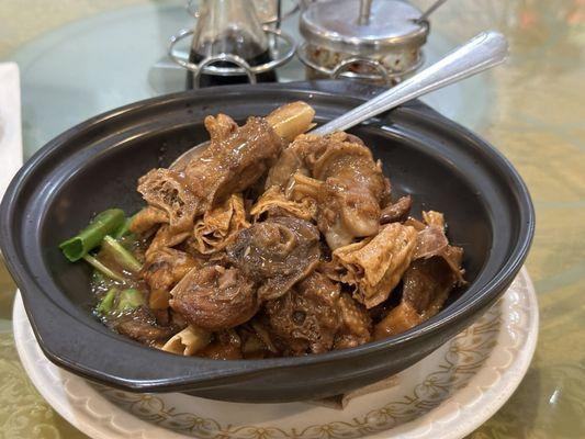 Braised Goose taishan style