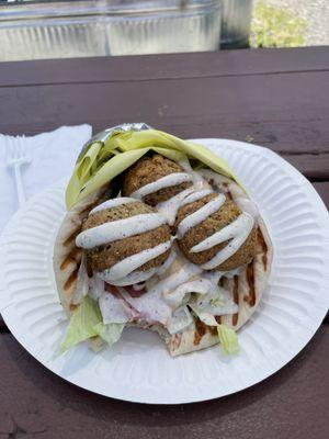 Delicious Falafel Gyro/Sandwich