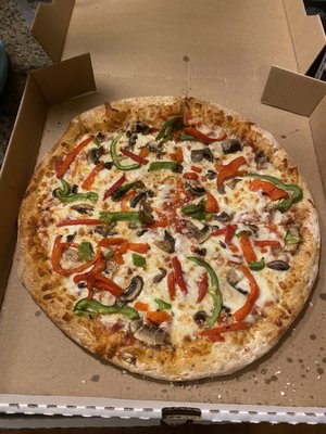 Veggie pizza