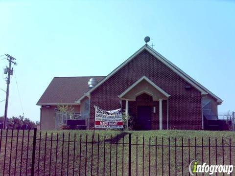 Second Shiloh Church of Christ view from Homestead Street