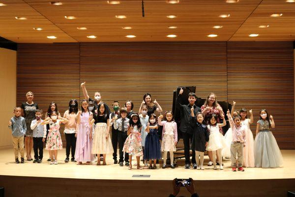 2022 Nina Piano Lessons Student Recital Group Photos - Session D