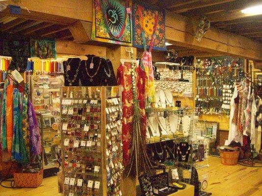 More than a bead store. Handmade  Jewelry, beads, tapestry tote bags and scarves.