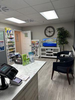 Pharmacy Waiting room