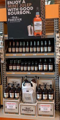 Old forester display